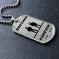 BROTHER FOREVER DOG TAG
